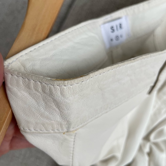 SIR the Label white leather pants - Picture 10 of 11